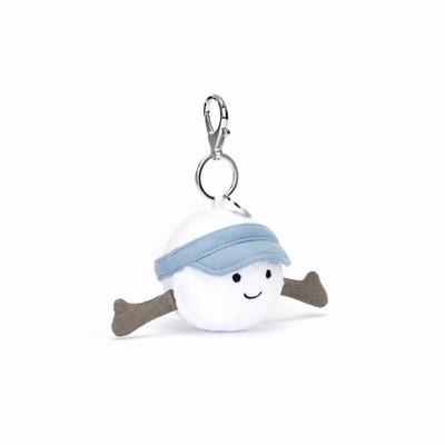 Jellycat Amuseables Sports Golf Bag Charm New Zealand | QONXP1074